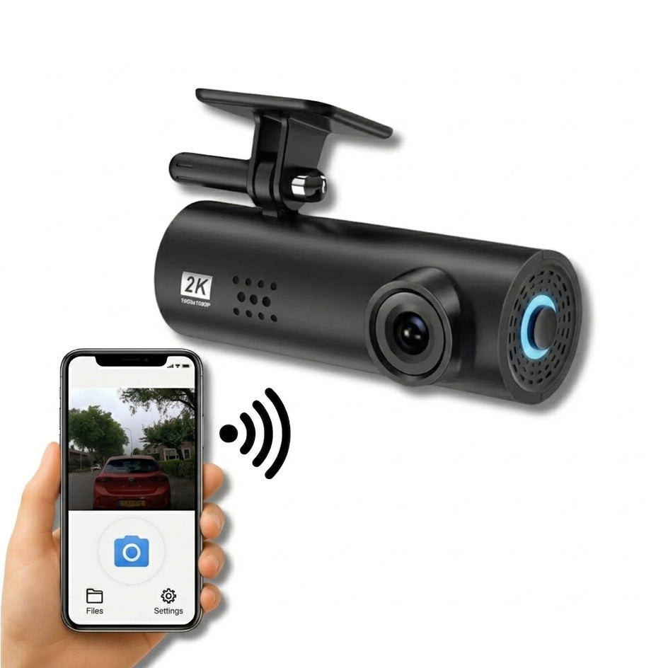 1080P Dashcam | 170° Vidvinkel | Sony Starvis Nattesyn | G-Sensor | Stemmeadvarsler | Loop-optagelse