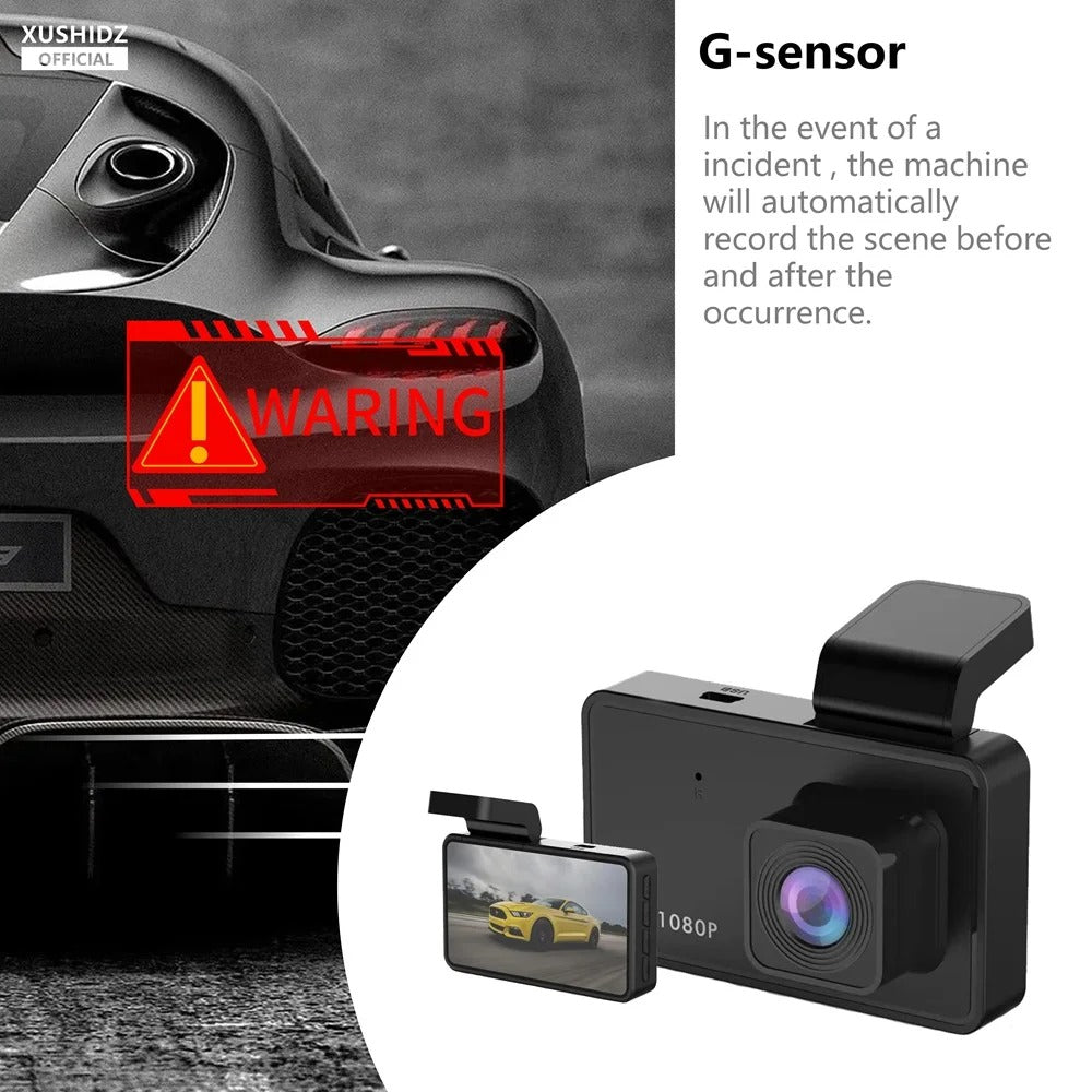 Cameră auto 1080P pentru mașină cu senzor G