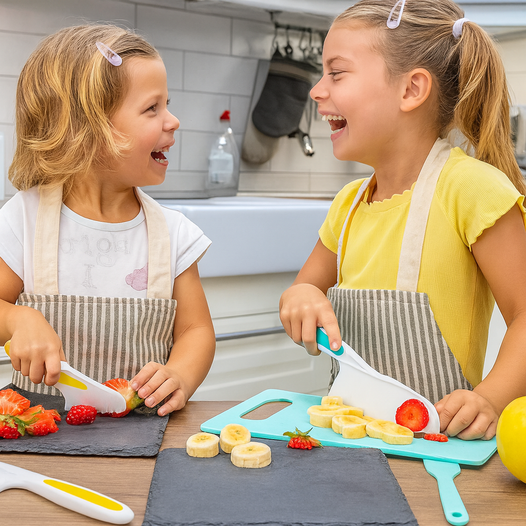 SafeChef Junior Køkkensæt – Rigtige redskaber til små kokke