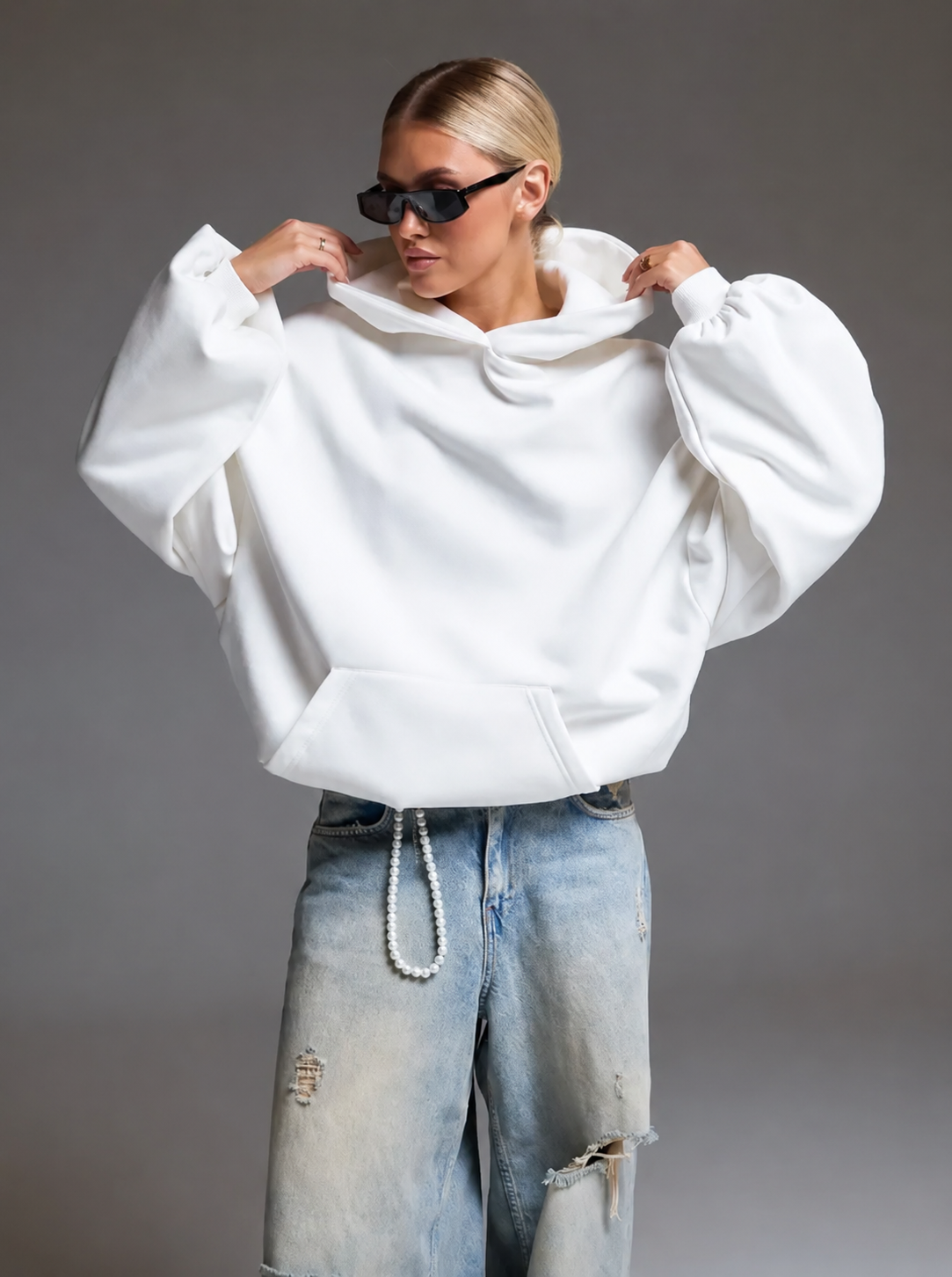 Sudadera Urbana con Estampado Gráfico | Sobredimensionada y Cómoda