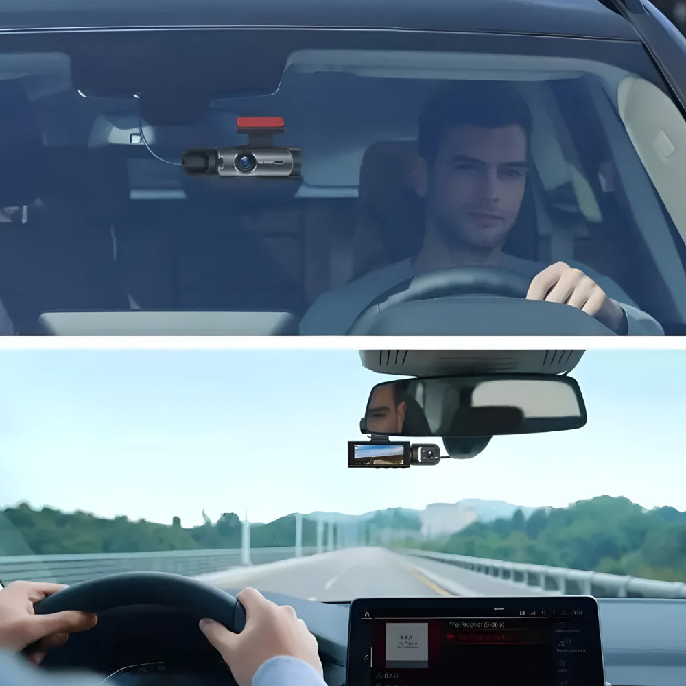 Câmara de tablier 1080P ângulo amplo gravação dupla