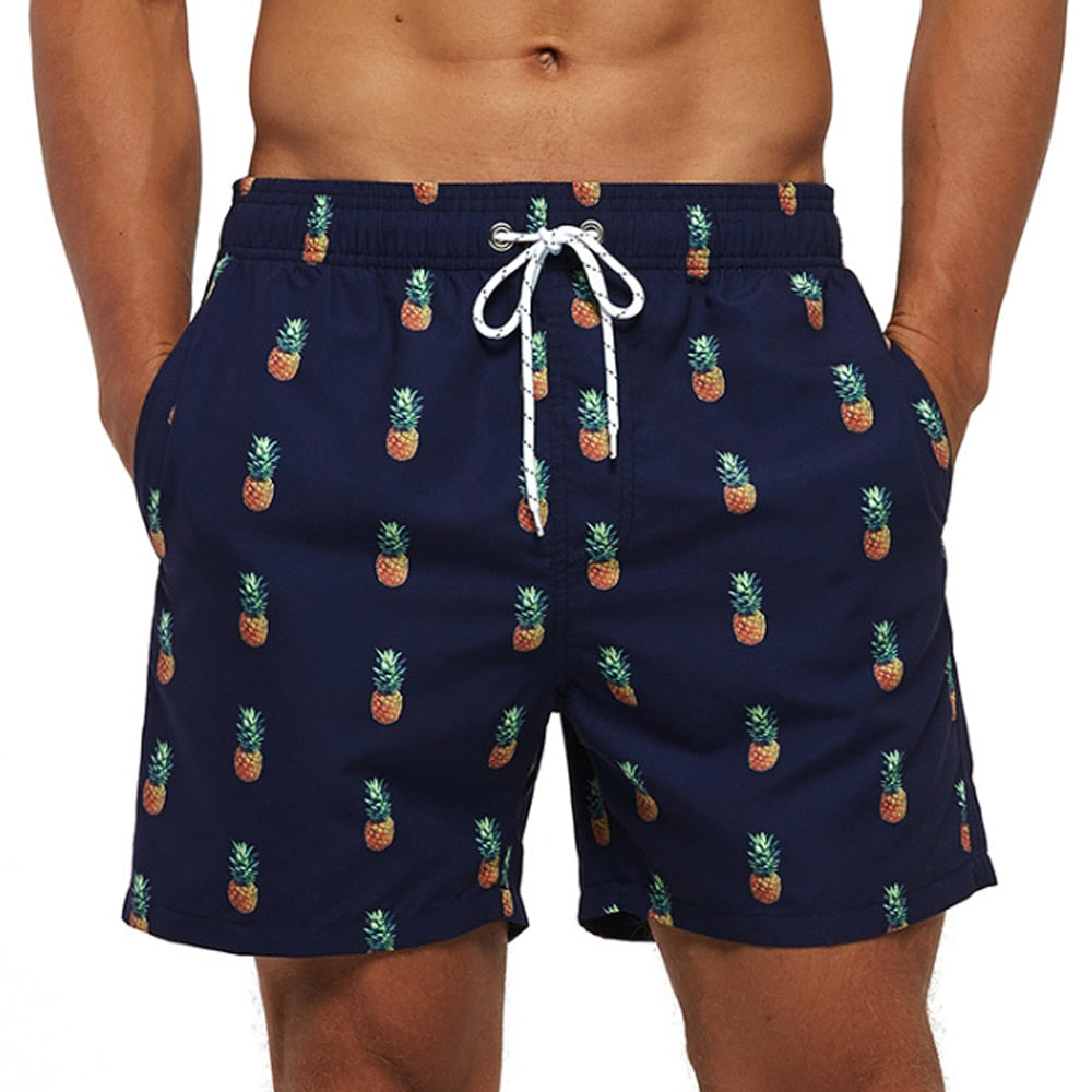 Quick-drying men's swim shorts for summer
