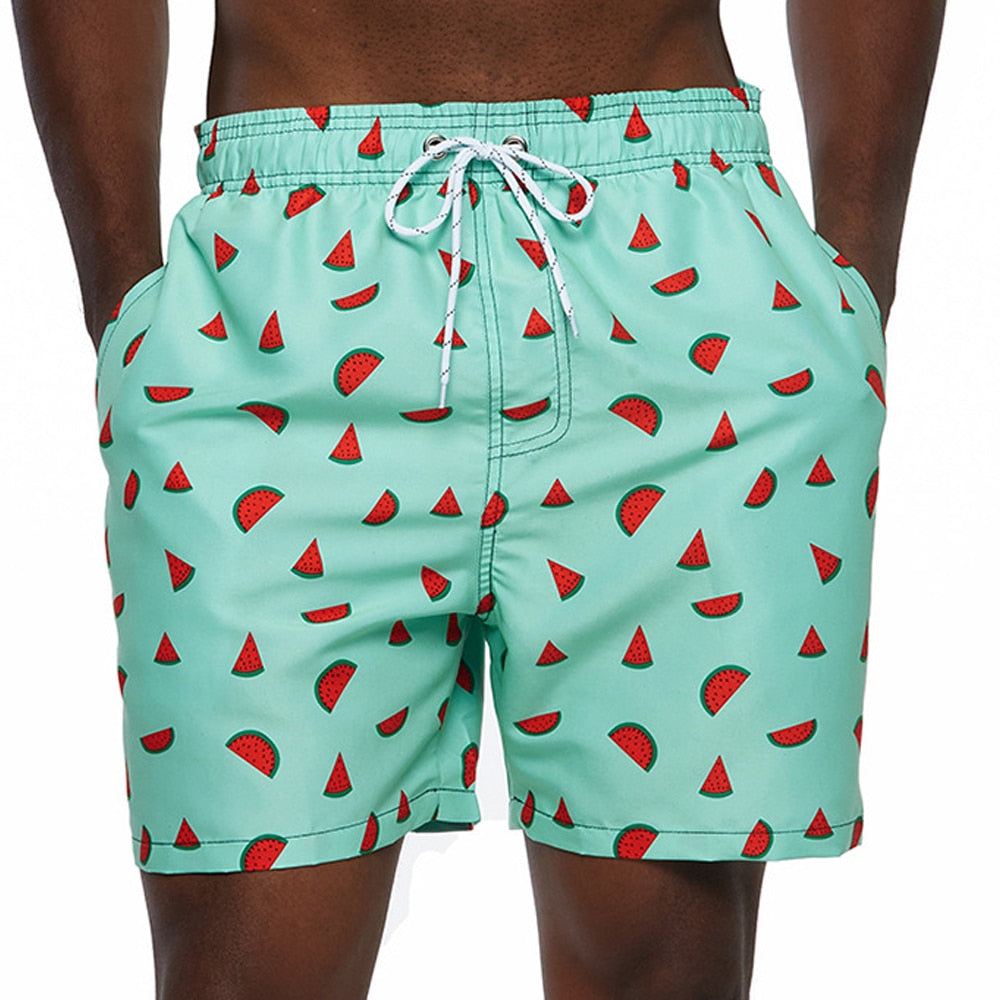 Quick-drying men's swim shorts for summer