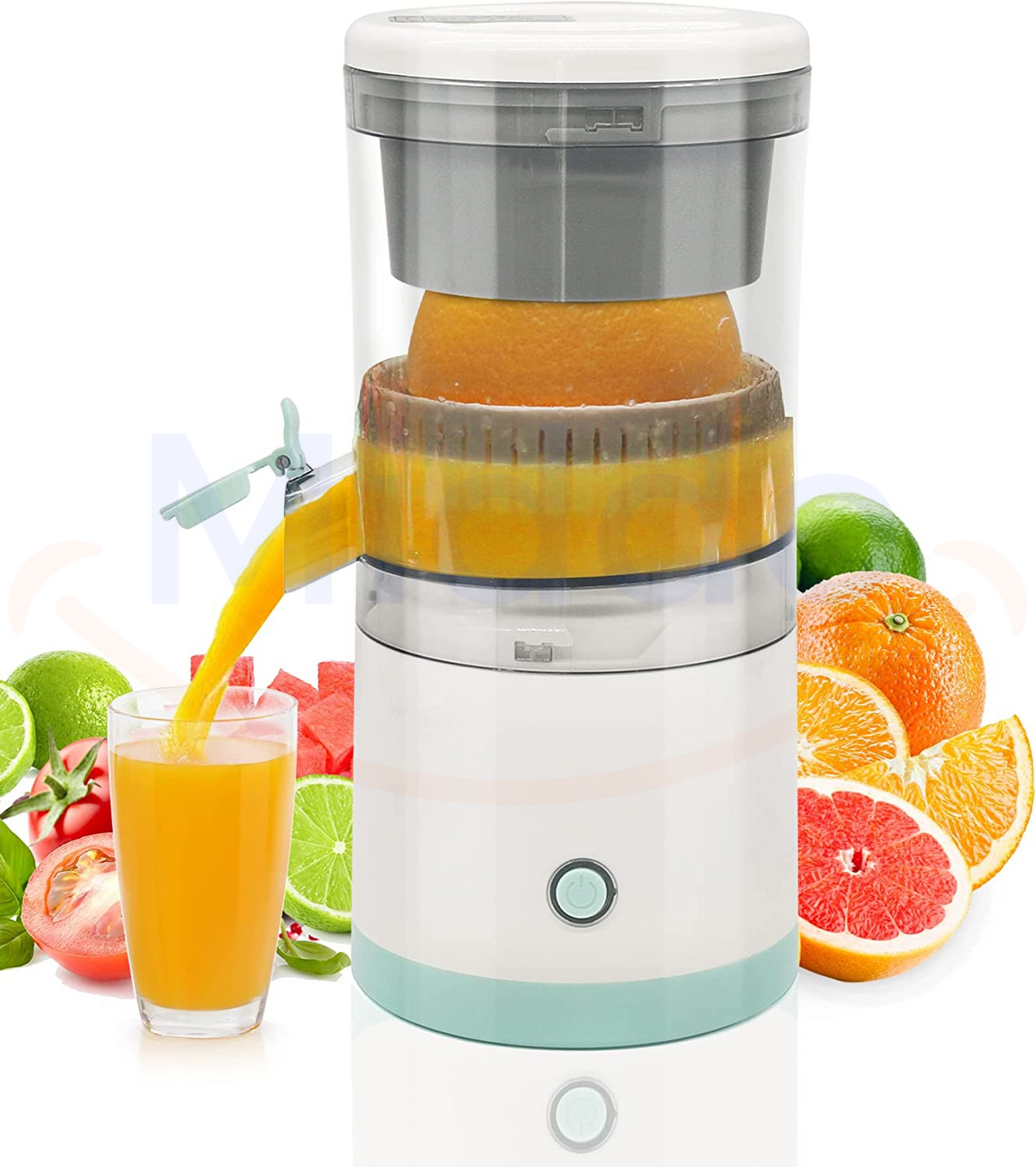 Spremiagrumi elettrico per succhi freschi a casa – Facile spremiagrumi per arance, limoni e uso quotidiano
