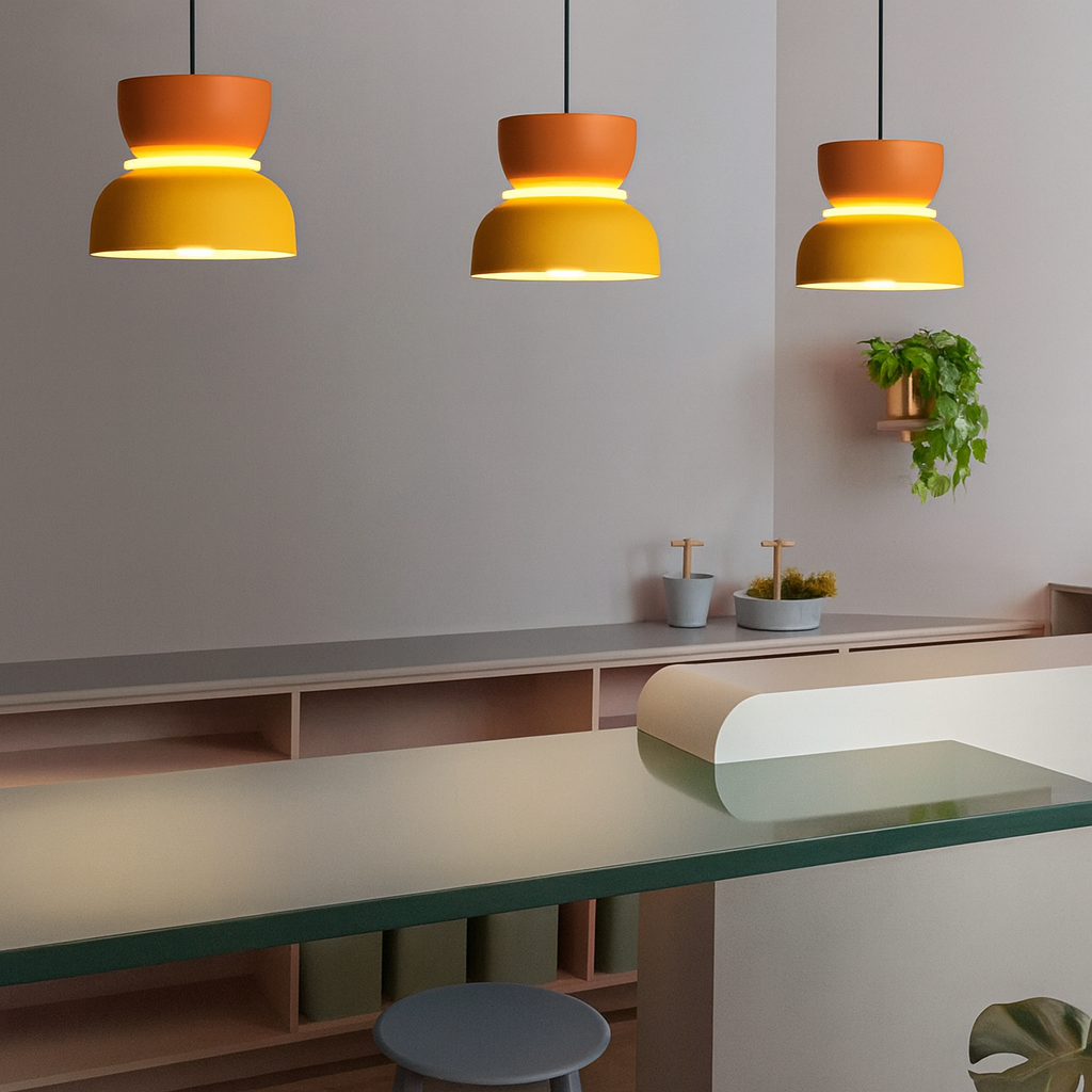 MeloGlow | Scandinavian pastel pendant light - Modern hanging lamps for home decor