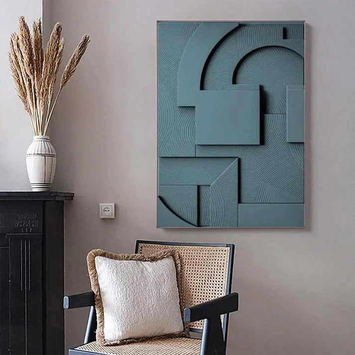 Abstract canvas wall decoration