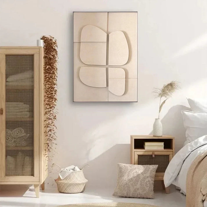 Abstract canvas wall decoration
