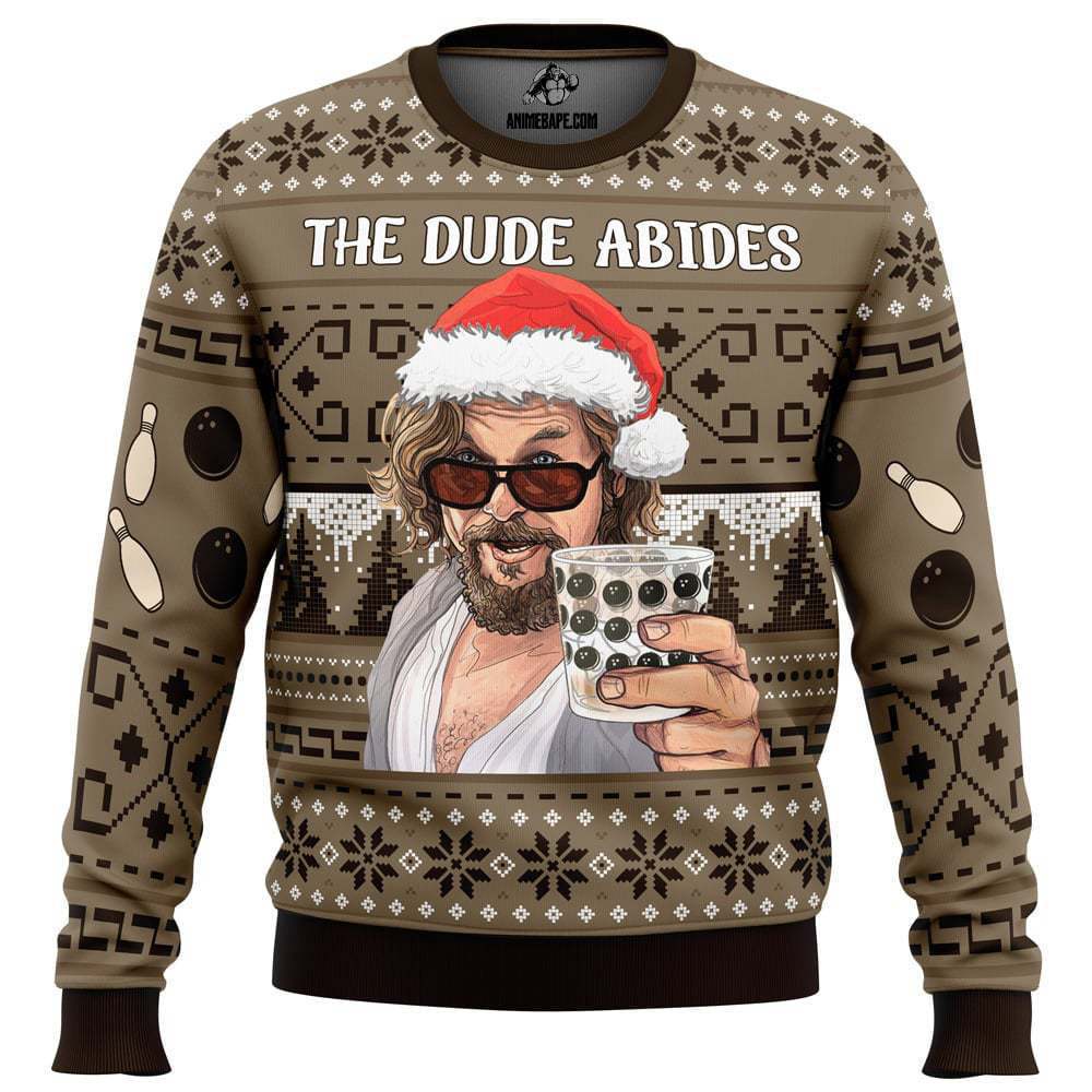 Funny, ugly Christmas sweater - long-sleeved men's sweater with a funny design