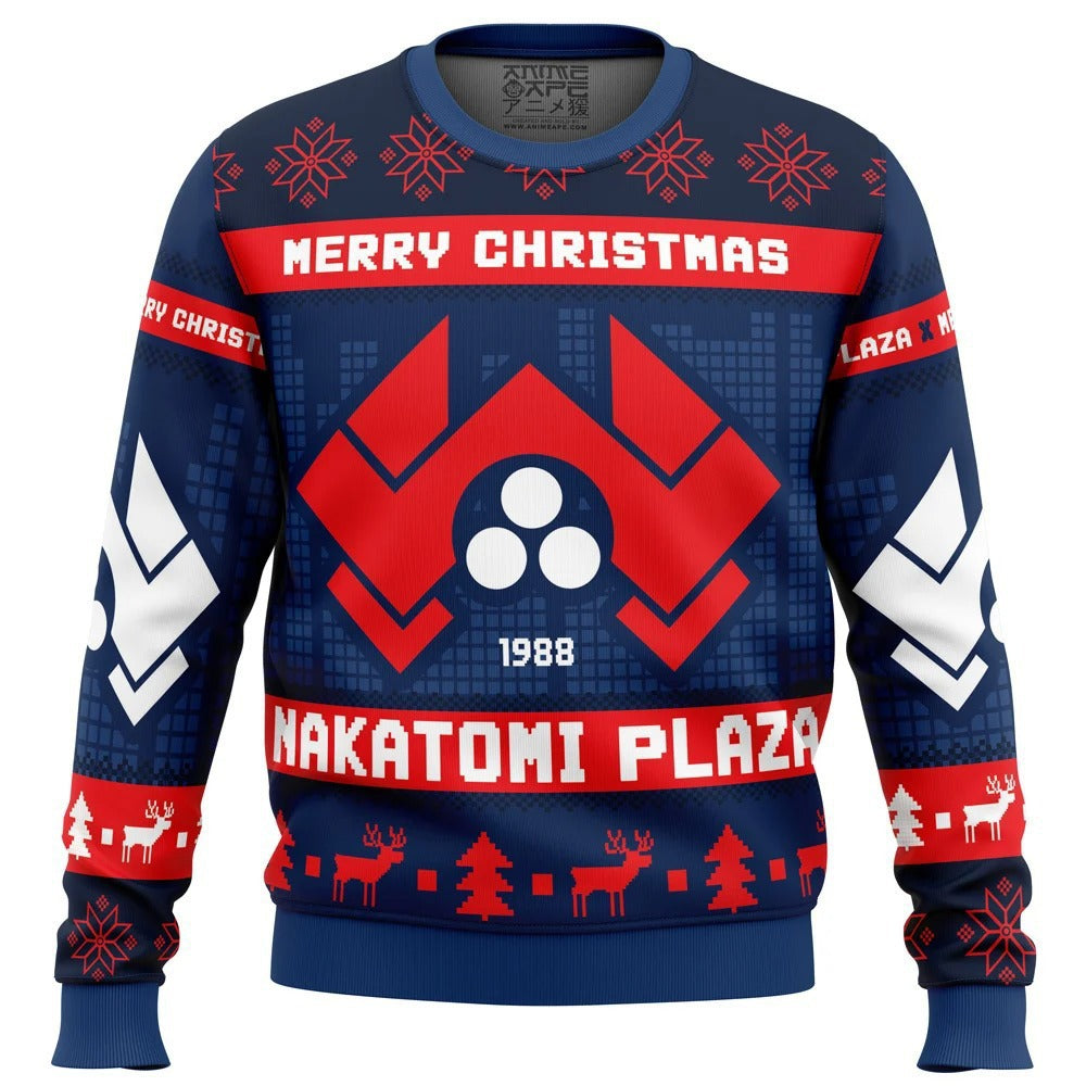 Funny, ugly Christmas sweater - long-sleeved men's sweater with a funny design