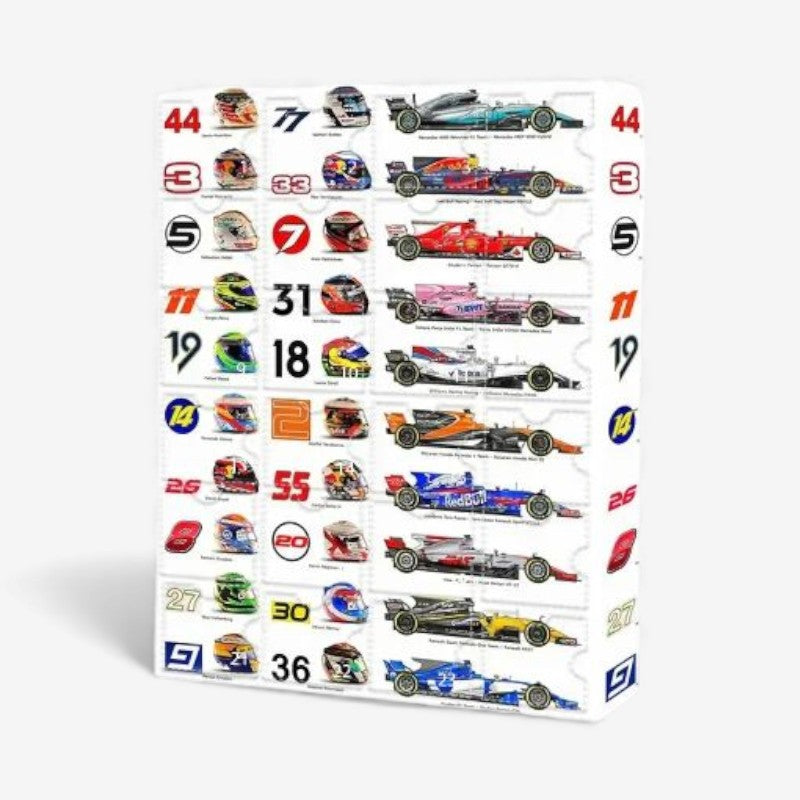 Set de regalo de calendario de Adviento de Racerbil