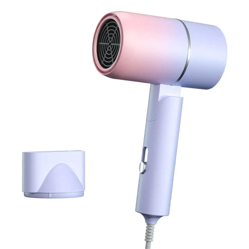 Foldable ionic hair dryer – Compact, lightweight, and travel-ready with frizz-reducing technology
