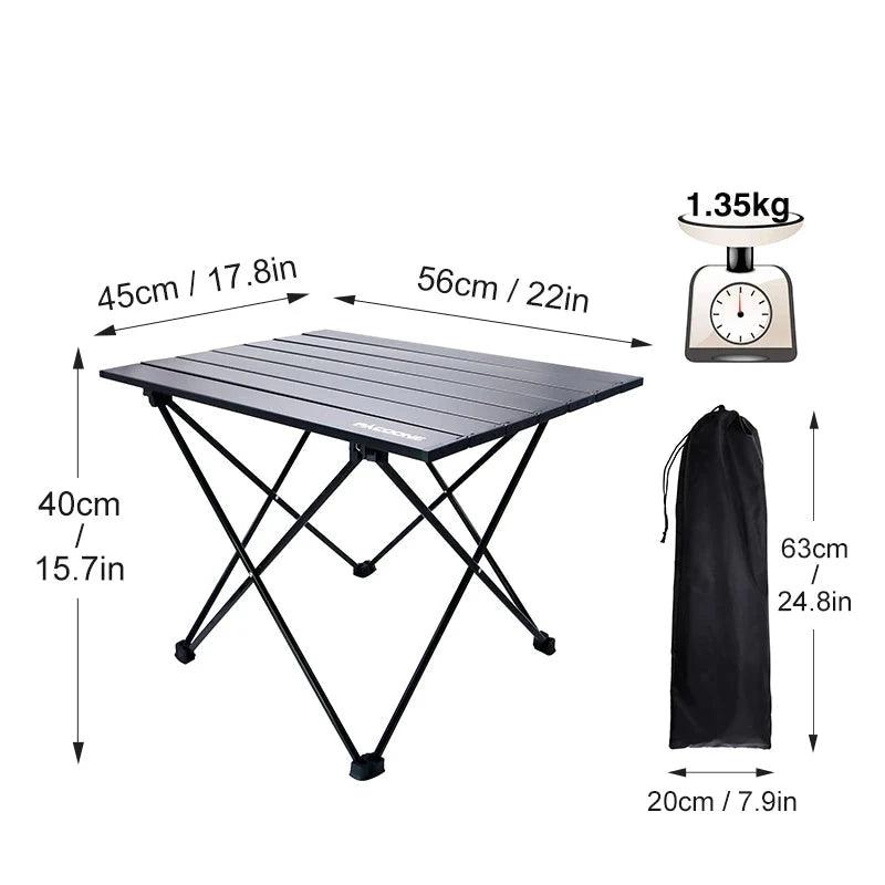 Stół składany aluminiowy