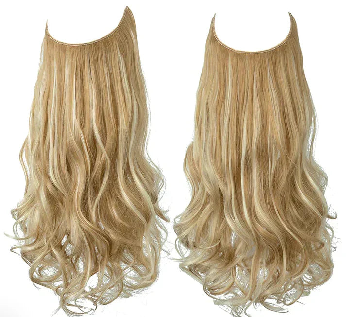 Premium Extensions af ægte hår | 100% REMY-kvalitet | Sømløs volumen & længde | Naturlig glans | Varmebestandig & holdbar