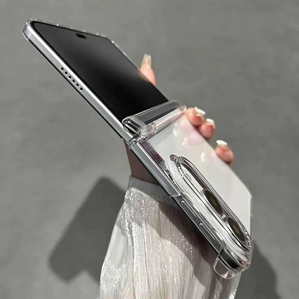 Ultra Thin Transparent Phone Case for Folding Smartphones, Shockproof 1