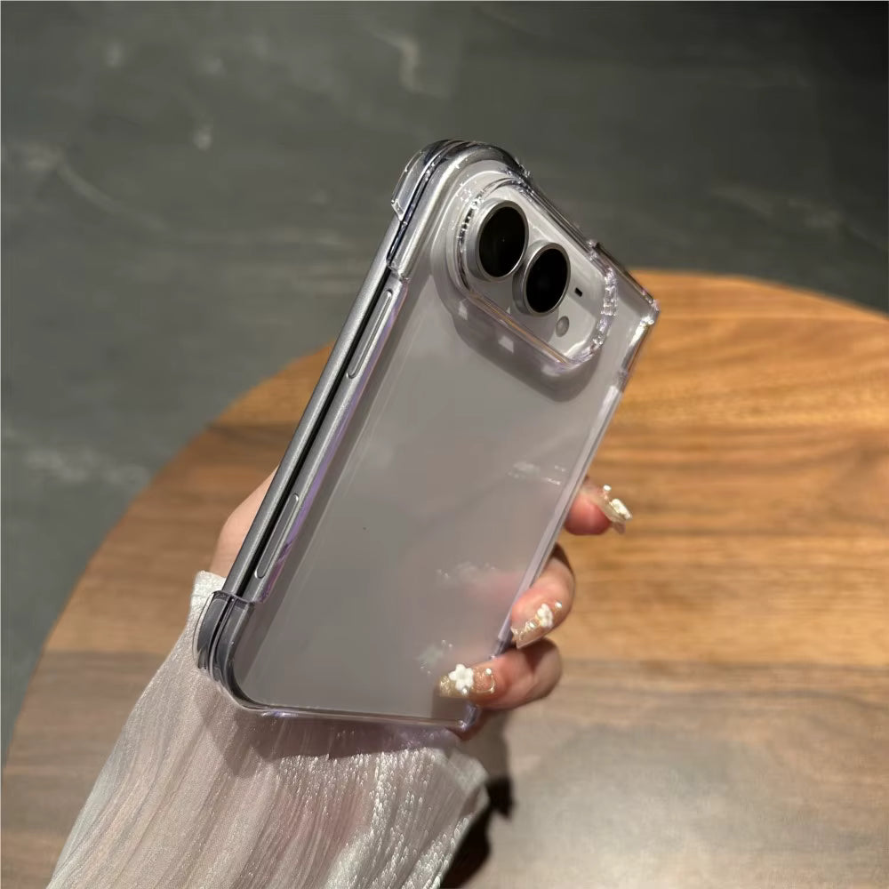 Ultra Thin Transparent Phone Case for Folding Smartphones, Shockproof 3