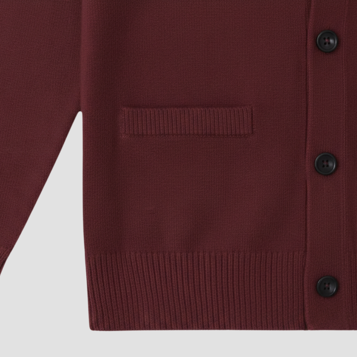 Velvion - Herrecardigan Med V Hals