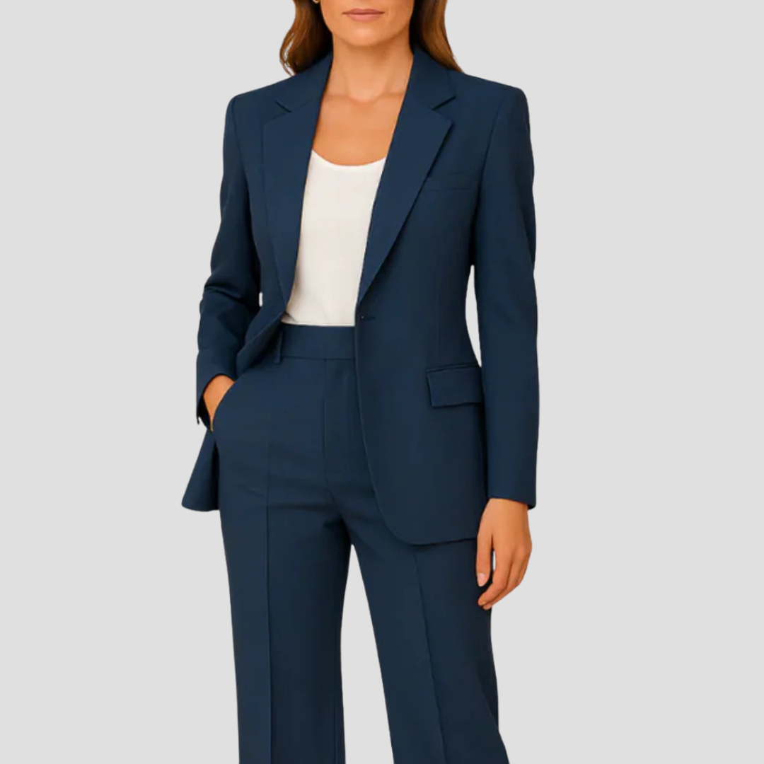 Costum elegant două piese pentru femei, pentru birou și petrecere