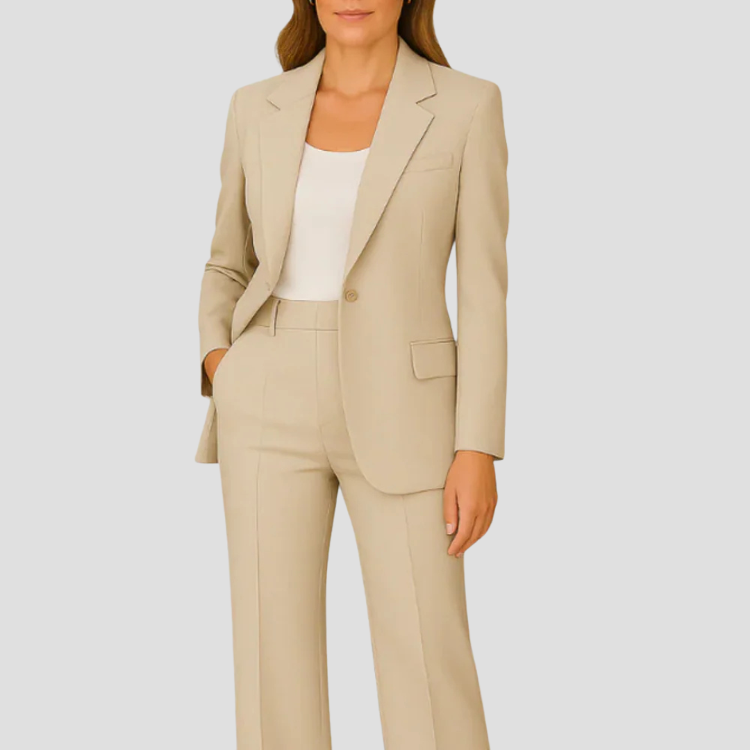 Costum elegant două piese pentru femei, pentru birou și petrecere