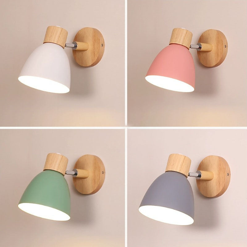 WoodenCone | Elegant Modern Minimalist LED Wall Sconce Lighting 5