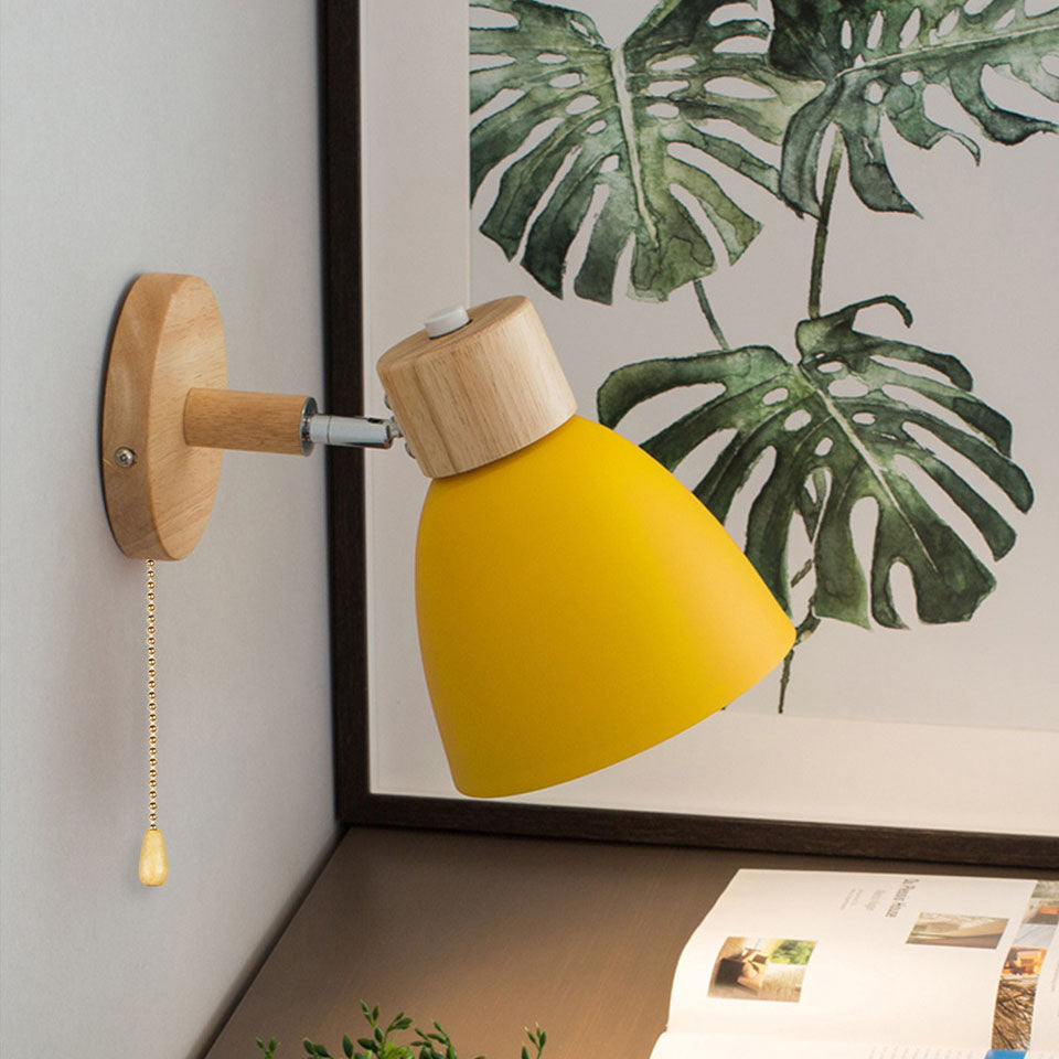 WoodenCone | Elegant Modern Minimalist LED Wall Sconce Lighting 7