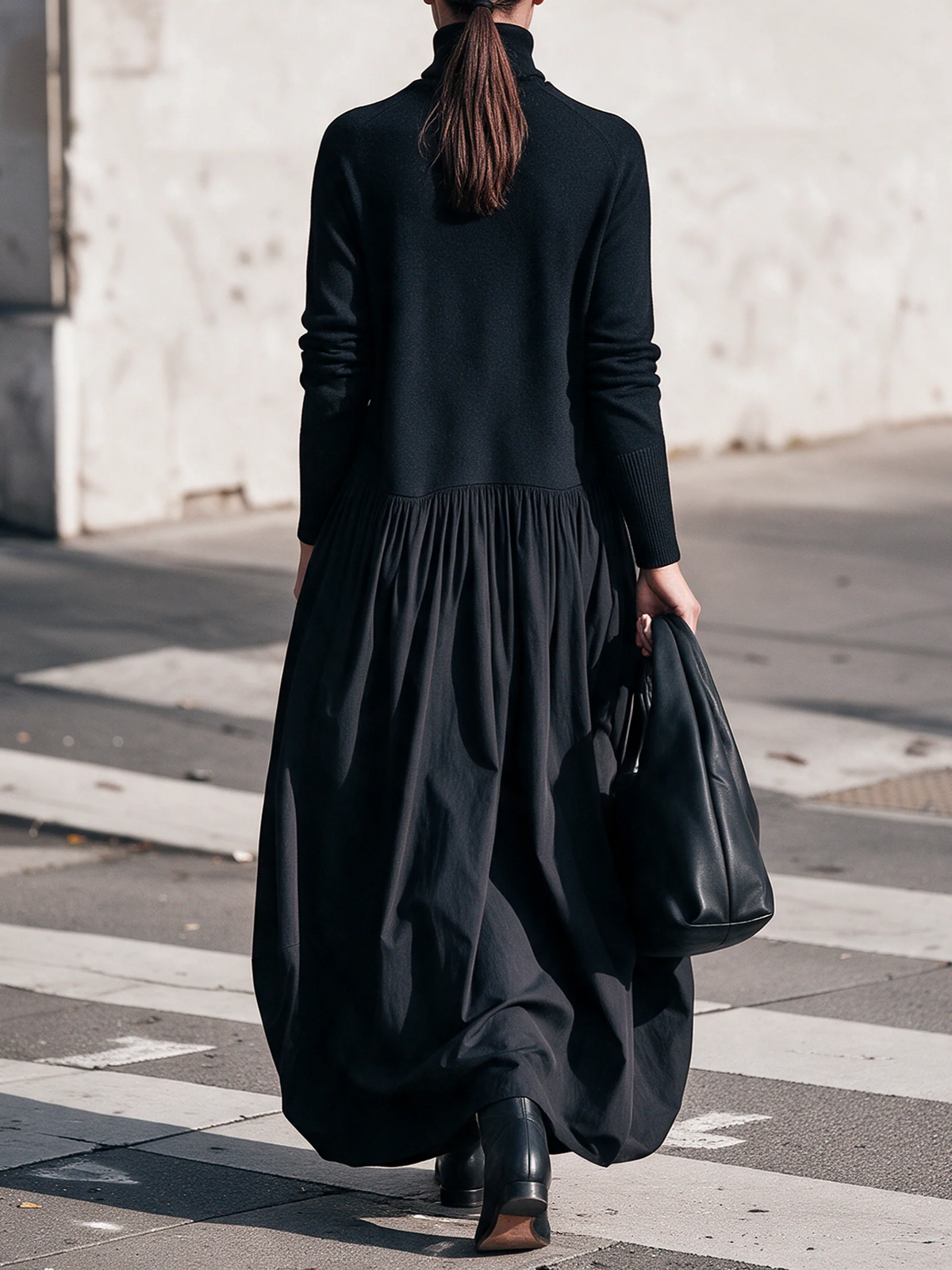 Jessa - Oversized ruha kellemes tapintású anyagból