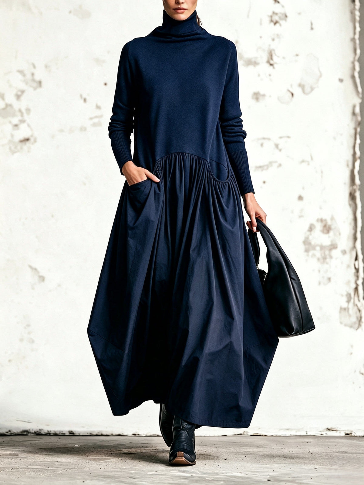 Jessa - Oversized ruha kellemes tapintású anyagból