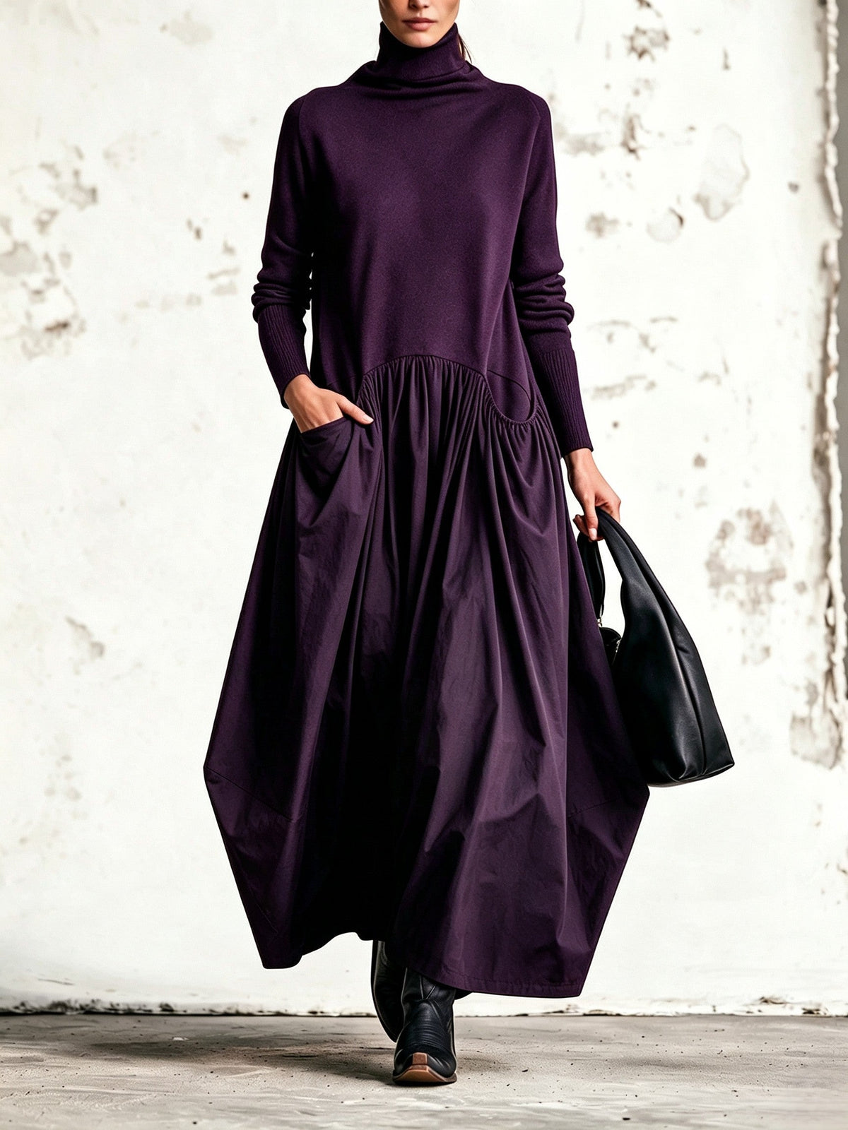 Jessa - Oversized ruha kellemes tapintású anyagból