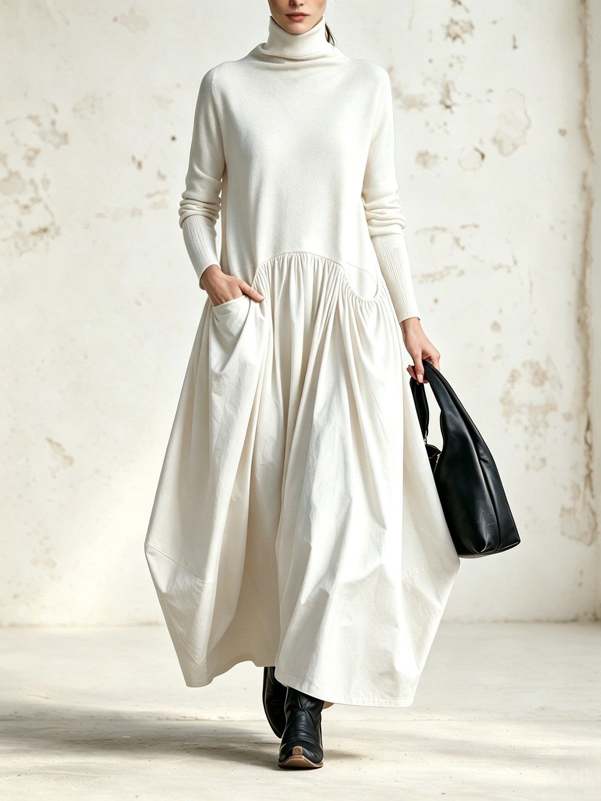 Jessa - Oversized ruha kellemes tapintású anyagból