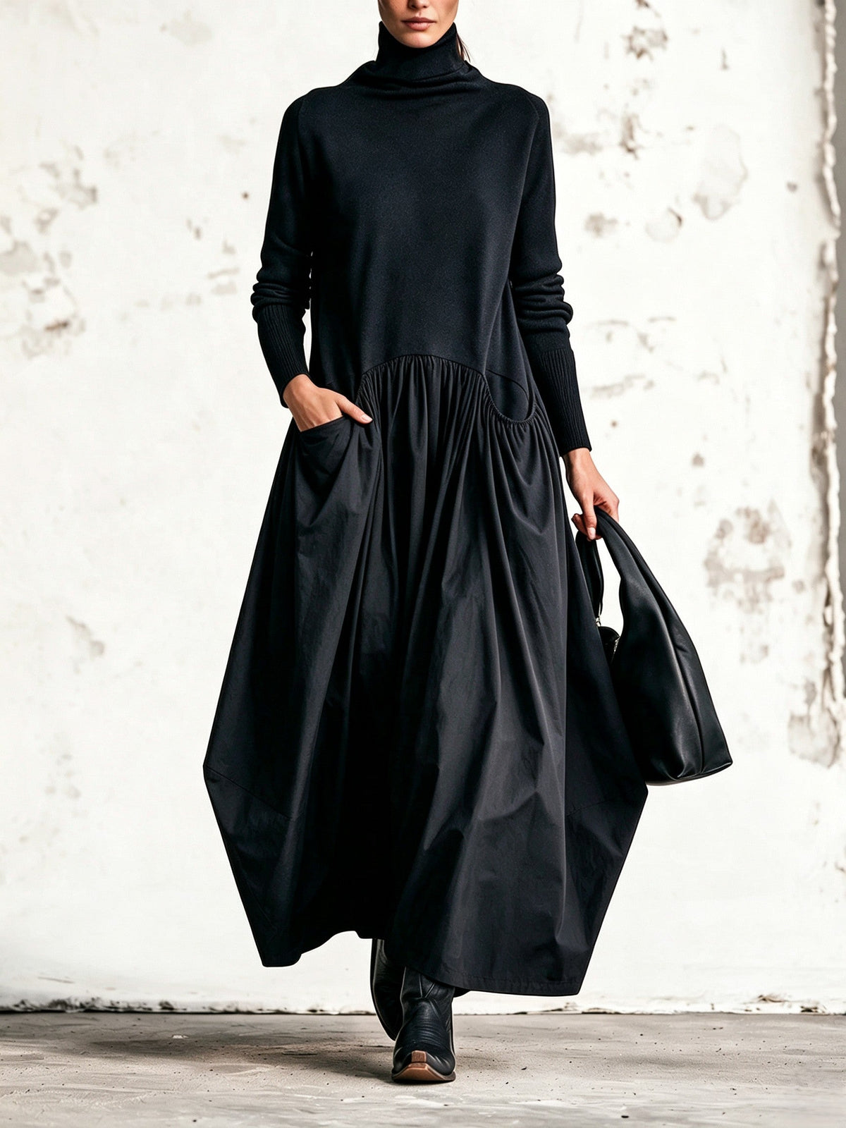 Jessa - Oversized ruha kellemes tapintású anyagból