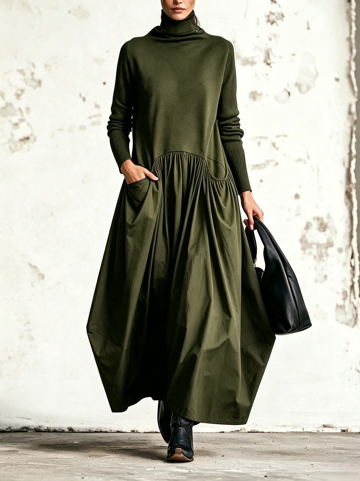 Jessa - Oversized ruha kellemes tapintású anyagból