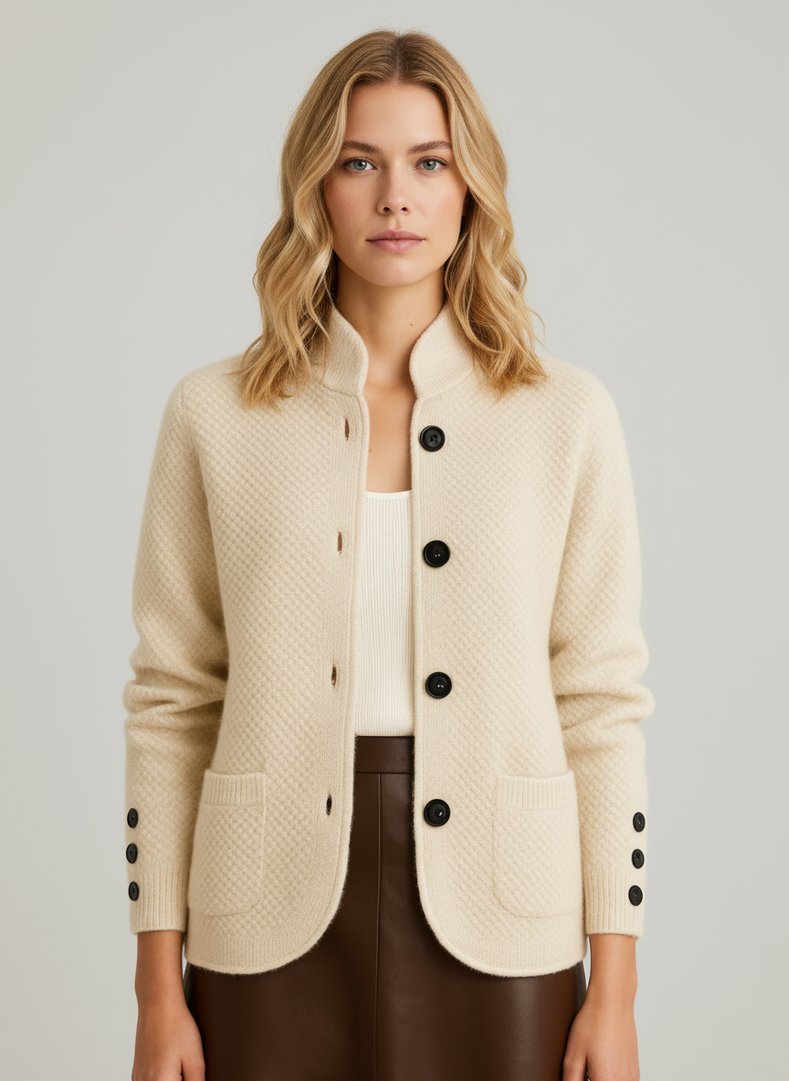 Gestrickter Blazer für Damen