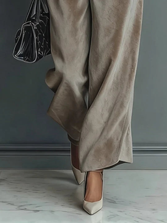 Extra warm two-piece velvet set