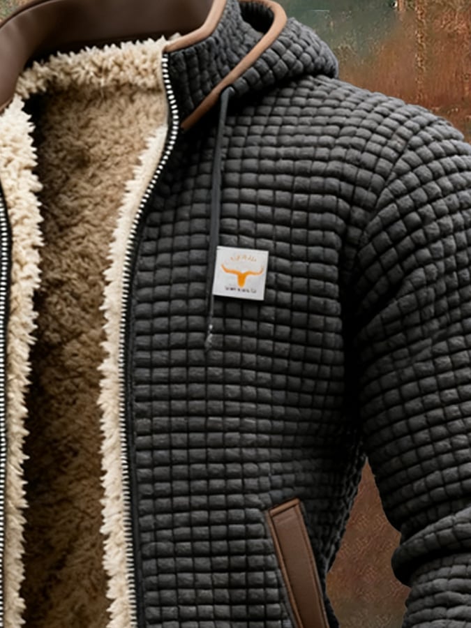 Chaqueta Acolchada para Hombre en Otoño (7)