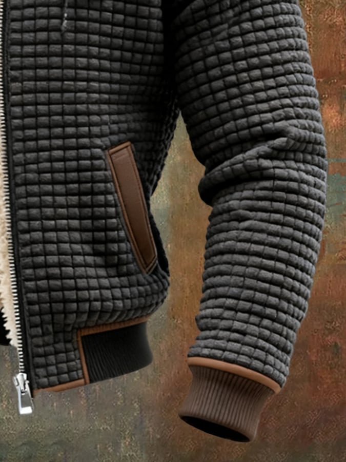 Chaqueta Acolchada para Hombre en Otoño (8)