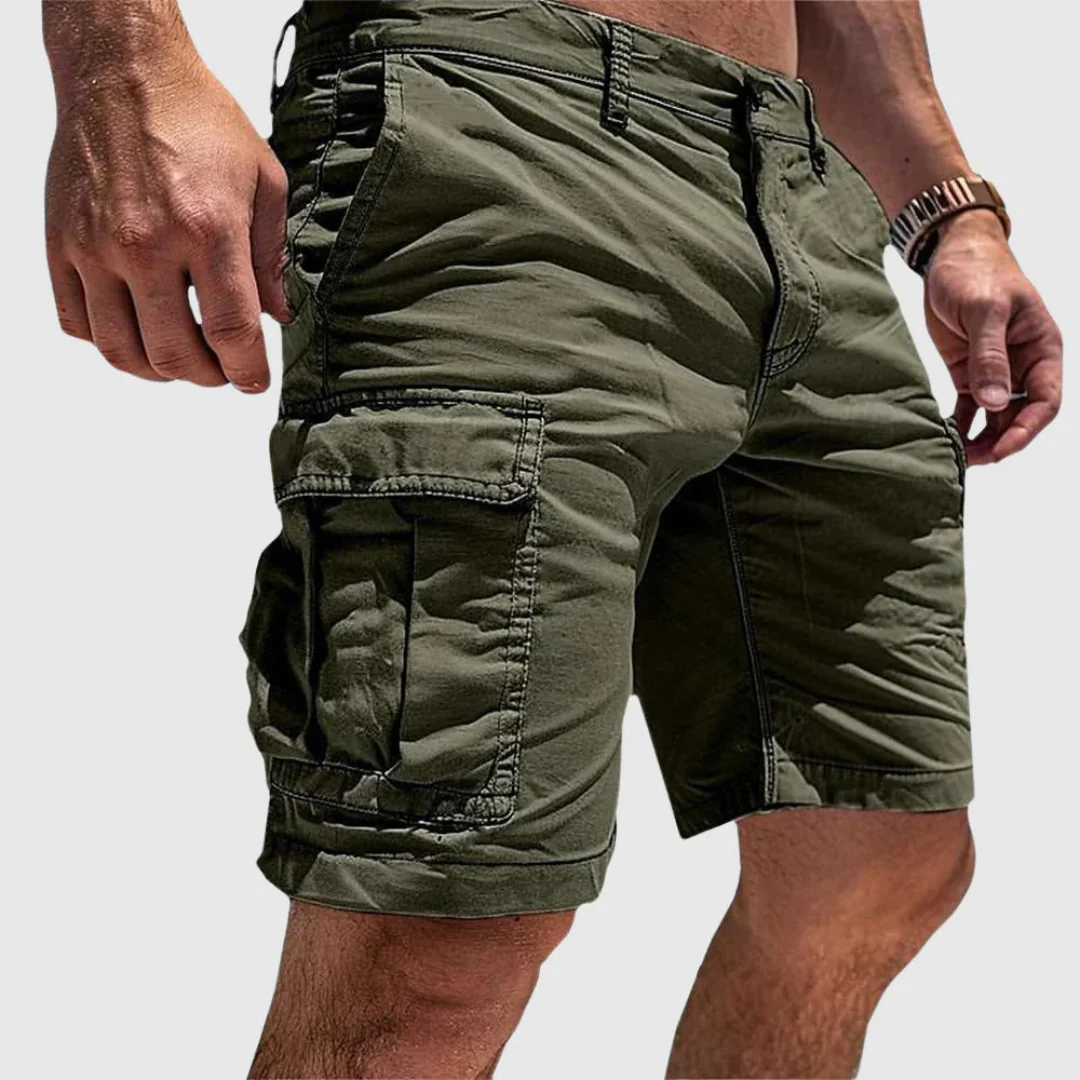 Funktionelle cargo-shorts til mænd til hverdagsbrug