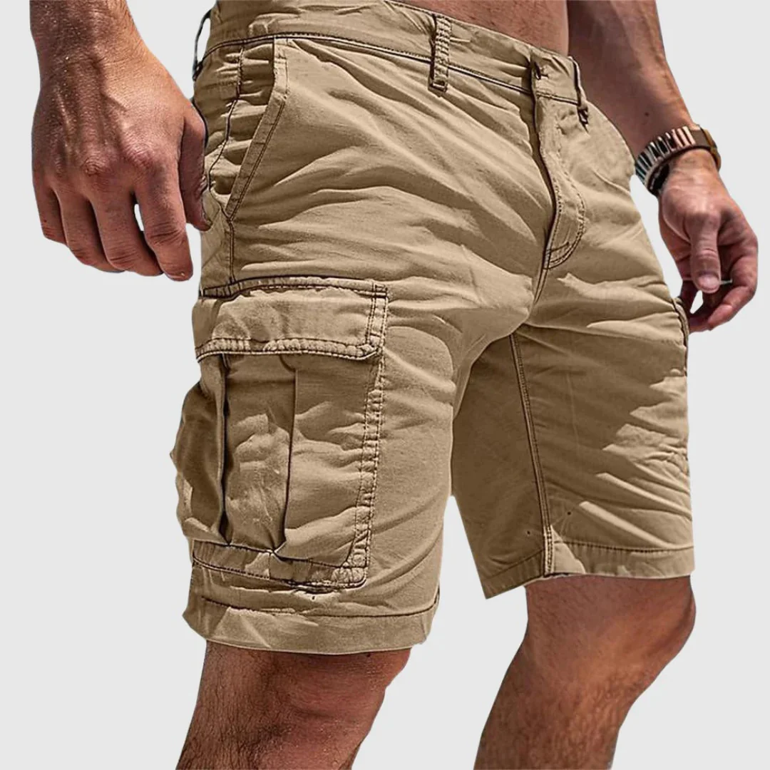 Funktionelle cargo-shorts til mænd til hverdagsbrug