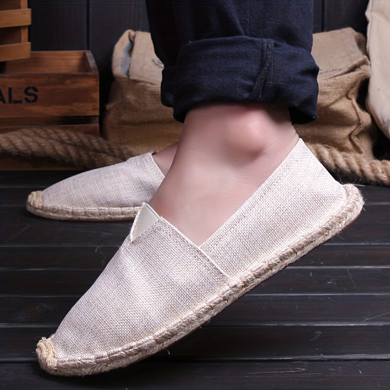 Åndbare espadriller til mænd