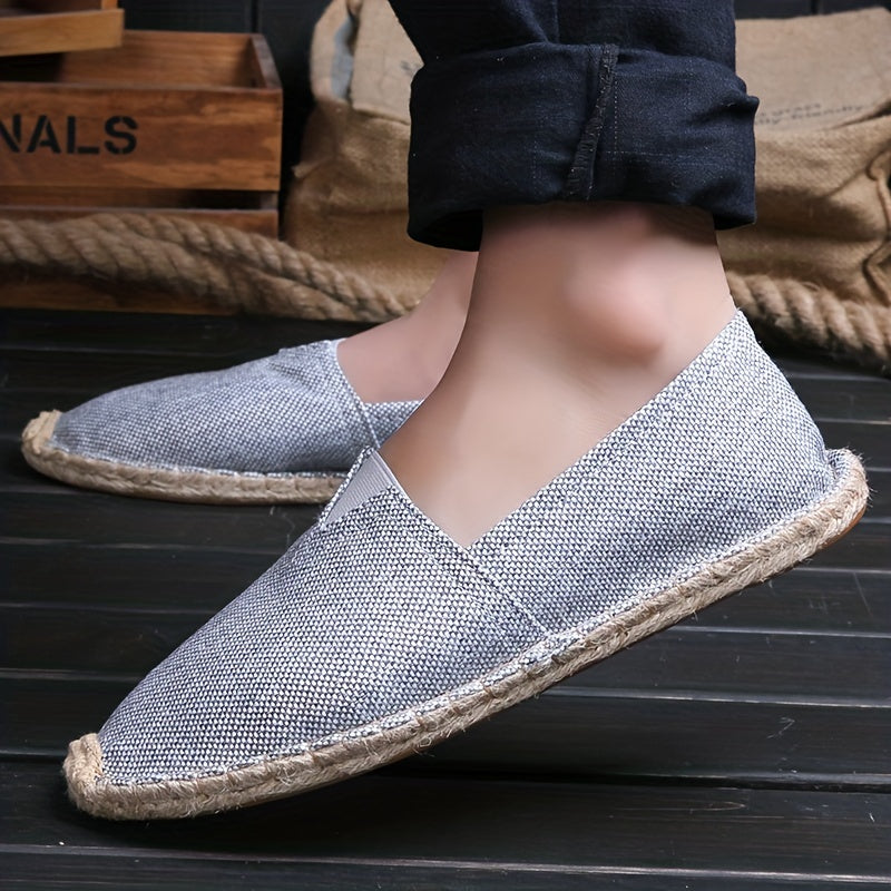 Åndbare espadriller til mænd