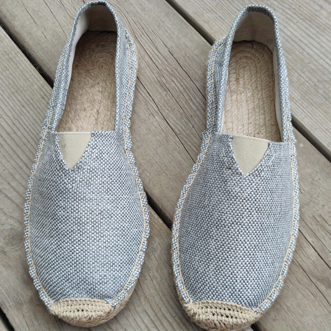 Åndbare espadriller til mænd