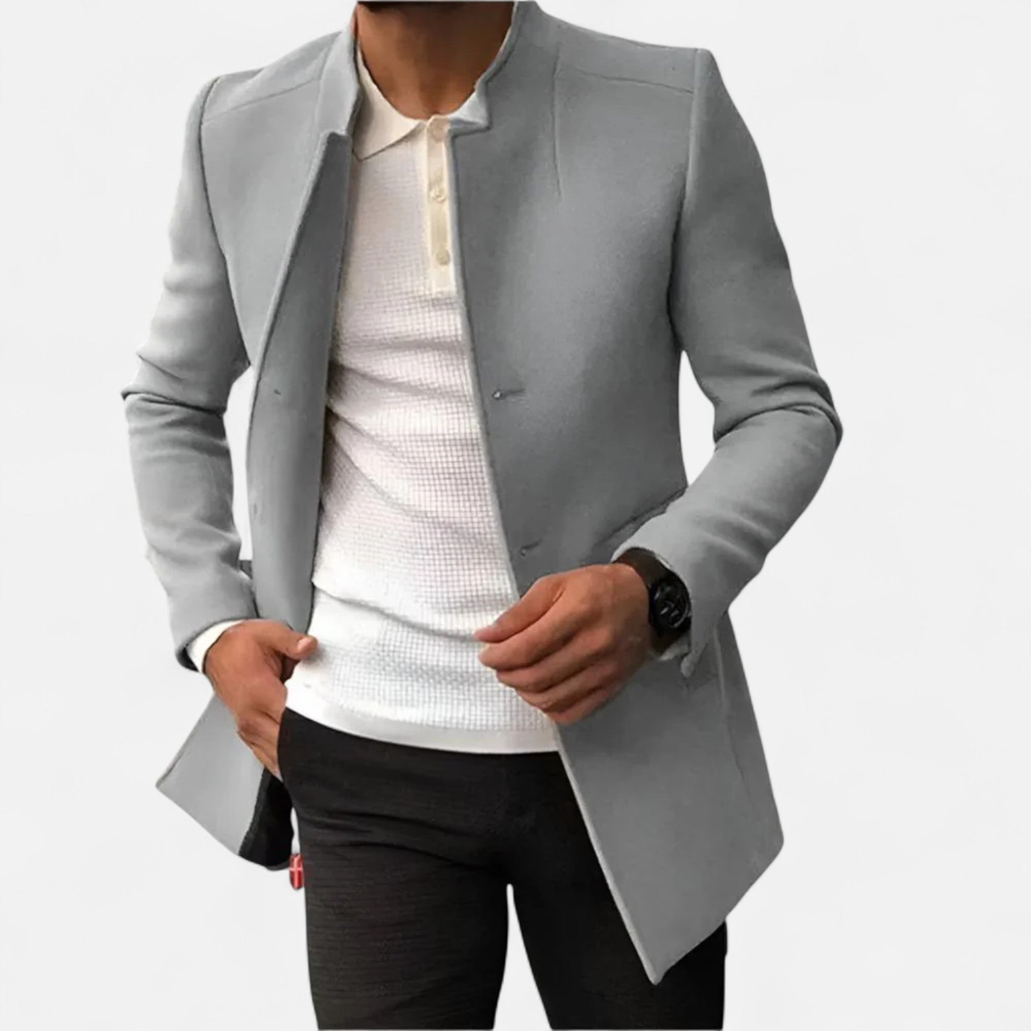 Vlněný kabát pro muže - Nadčasová elegance