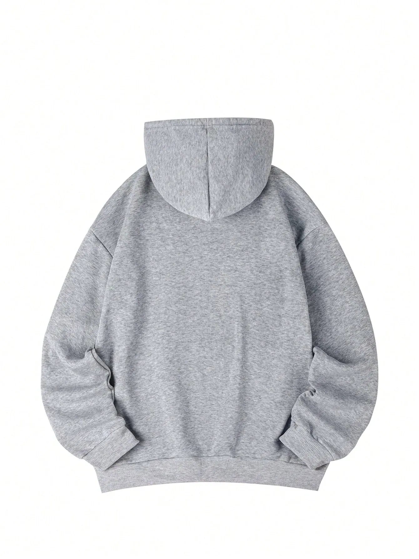 Blå casual sweatshirt med bogstav‑print til kvinder