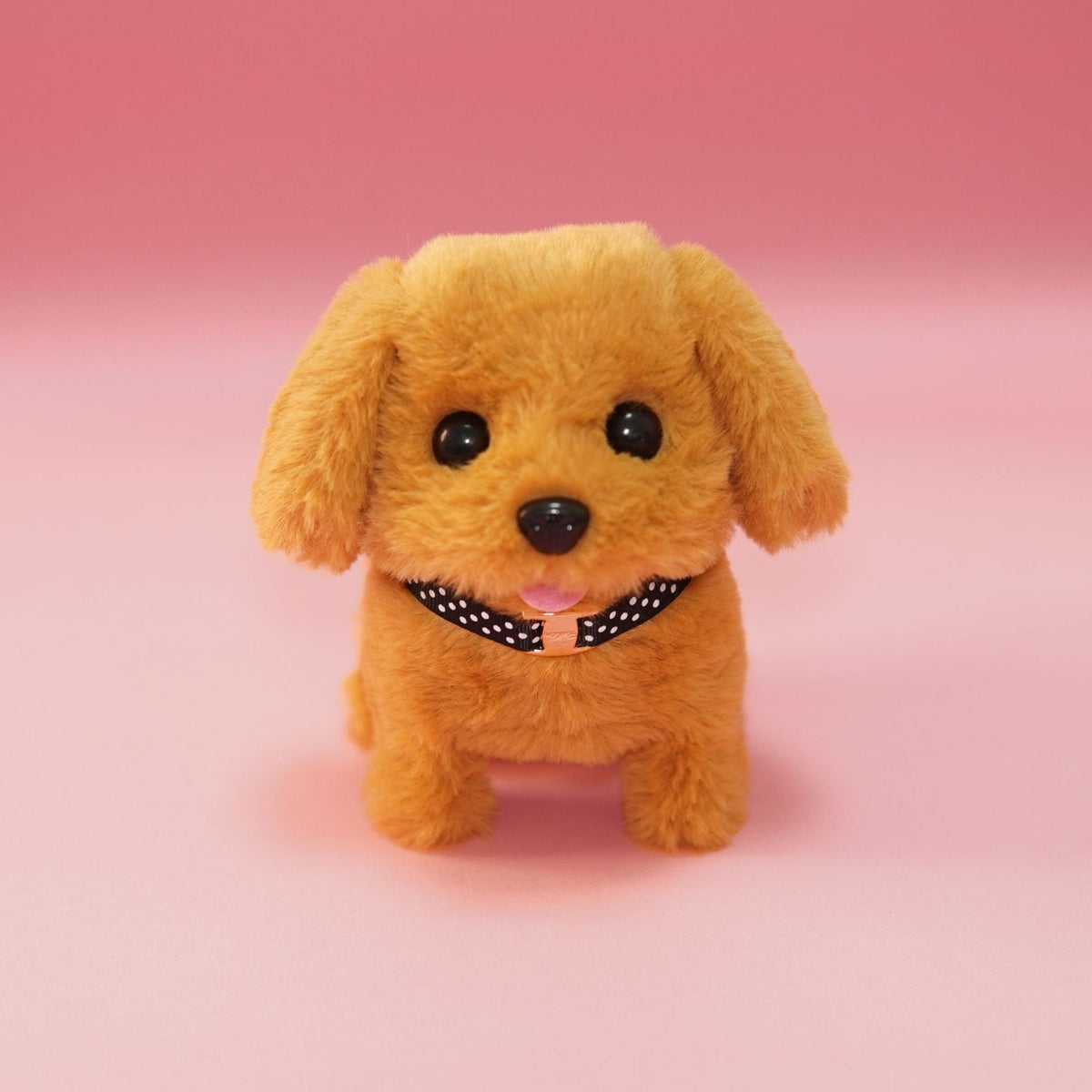 Voice- and touch-activated robotic puppy - Realistic walking, barking, and interactive movements | Soft, quiet, and child-friendly