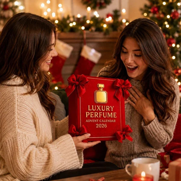 Calendario dell'Avvento 2026 | 24 giorni di sorprese profumate in flacone per il conto alla rovescia di Natale, set regalo di fragranze da donna per le festività