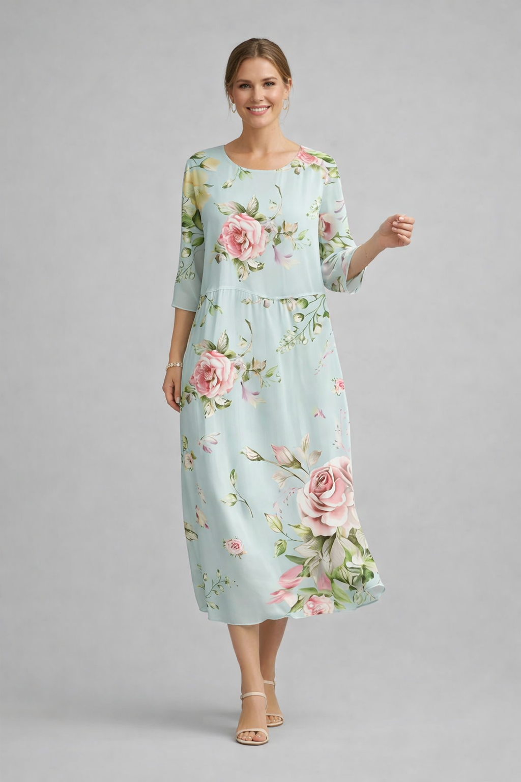 Κομψό μάξι φόρεμα για γυναίκες διαχρονική σιλουέτα εκλεπτυσμένο στυλ