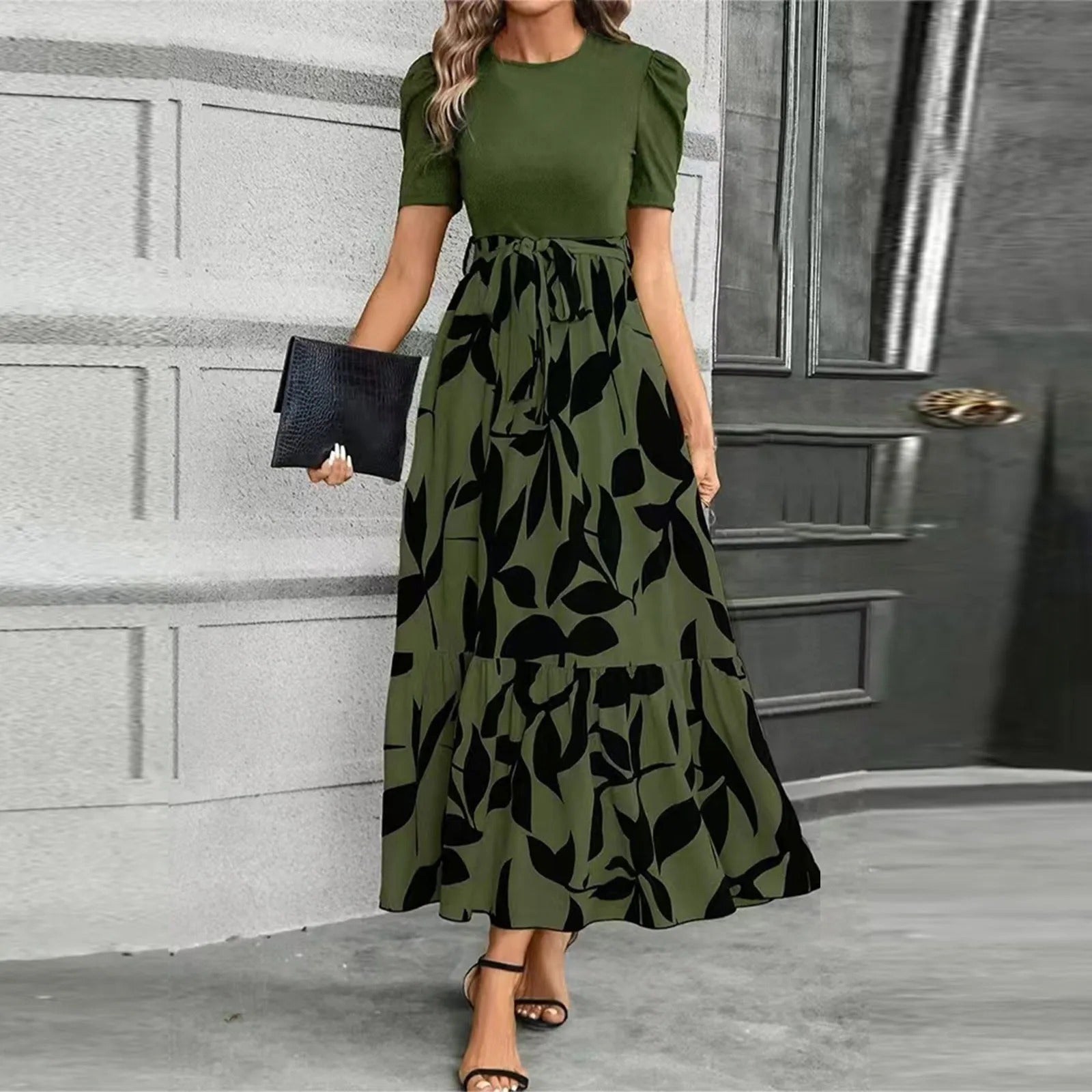 Hannah - Elegancka sukienka maxi